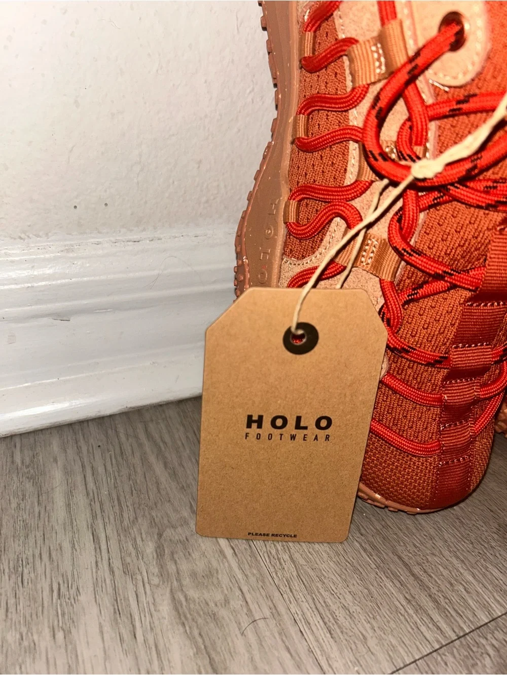 HOLO Footwear Women Zeus Terracotta Trail, Hiking Sneakers, Size 10, NWT, No Box